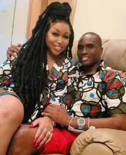 Reactions as Rita Dominic’s lover, Fidelis allegedly drops cryptic post about Rita Dominic and their relationship