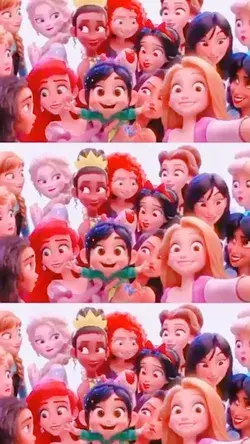 disney princesses clicking pics