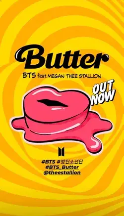 BTS Butter feat Megan Thee Stallion