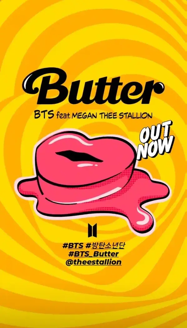 BTS Butter feat Megan Thee Stallion