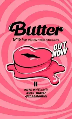 BTS Butter Ft.Megan Stallion. Visual out now