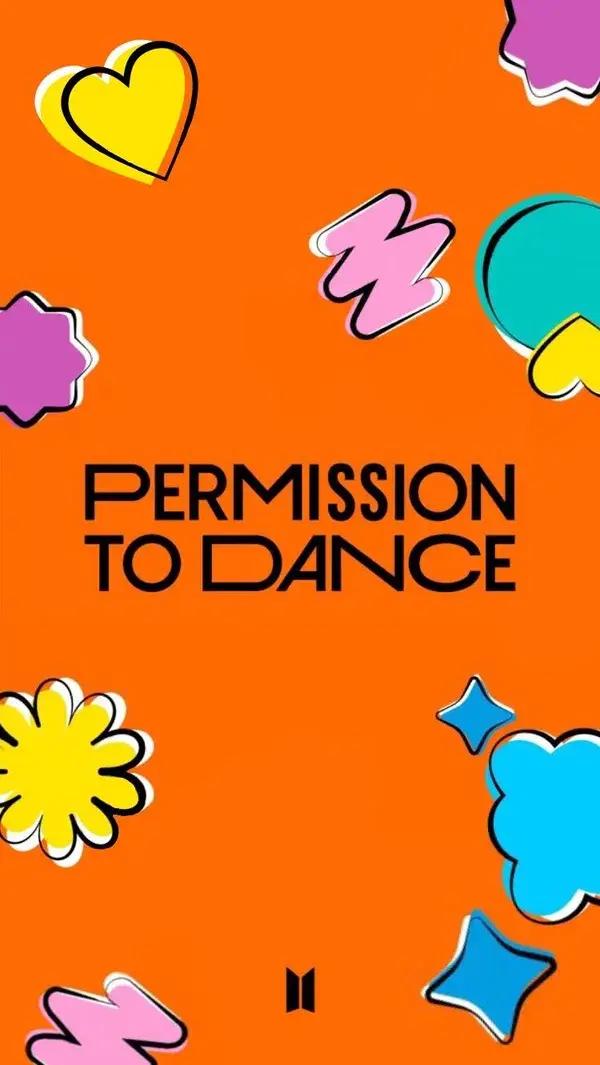 permission to dance wallpaper bts