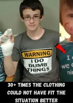 30+ Times The Clothing Could Not Have Fit The Situation Better