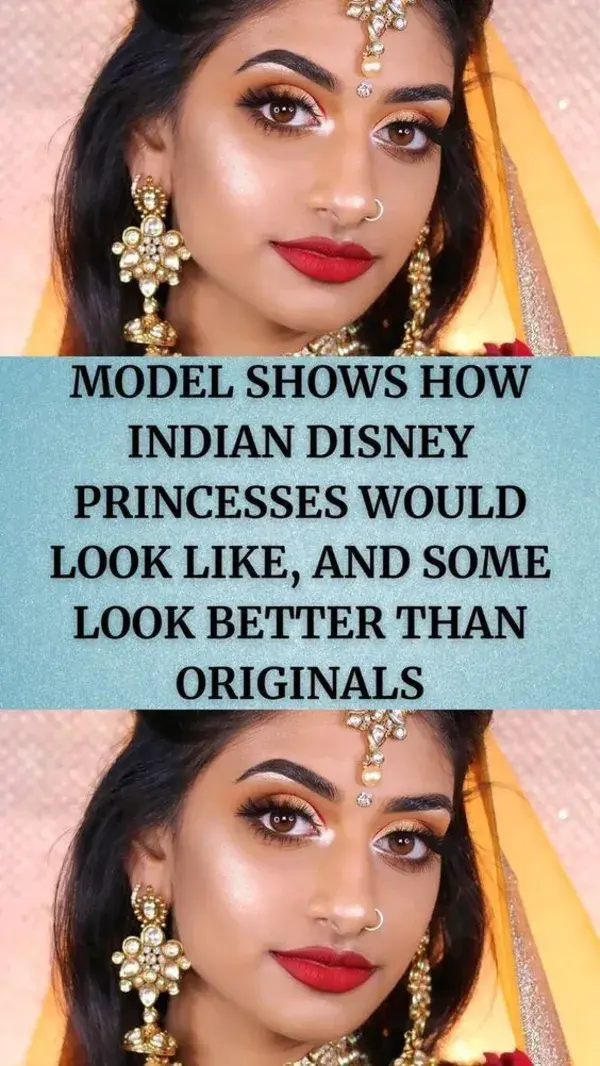 Model Shows How Indian Disney Princesses Would Look Like, And Some Look Better Than Originals.