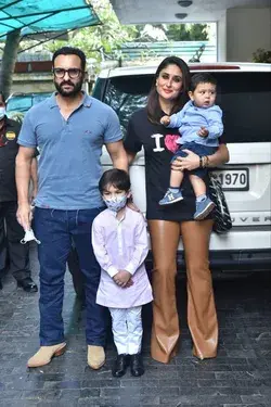 Kareena Kapoor's Son, Taimur Enjoys Melting Gelato With Mommy, His Goofy Expressions Are Priceless