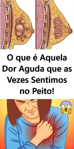 Sentiu uma Pontada no Peito? Veja o Que é e o Que Fazer!