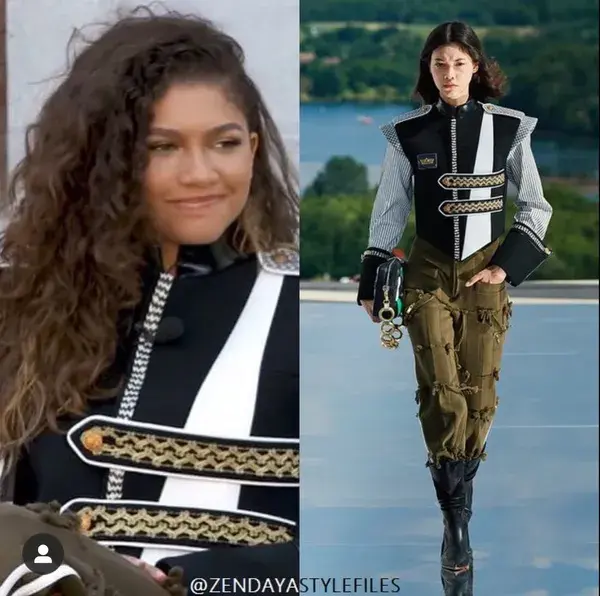 Zendaya in #louisvuitton