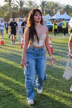 Camila Cabello no #Coachella.