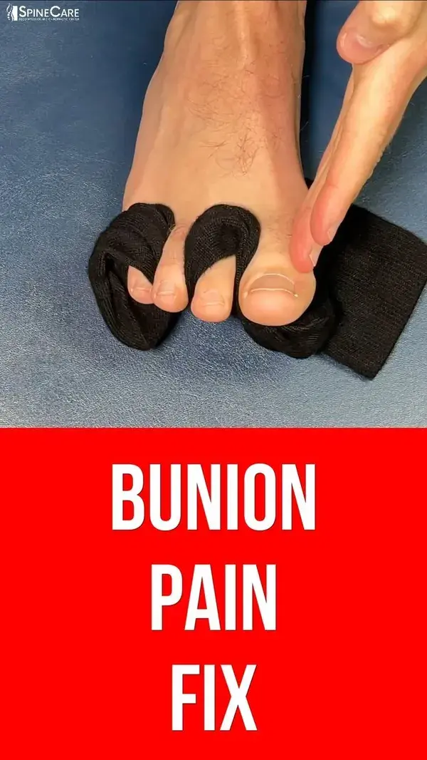 How to Relieve Bunion Pain at Home (NO EQUIPMENT!)