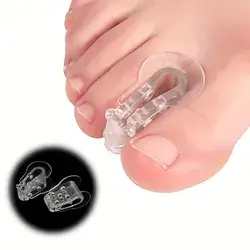 A Pair Of Fitted Thumb Valgus Corrector, Bigfoot Bone Can Wear Shoes Toe Splitter Clip Toe Overlap Splitter