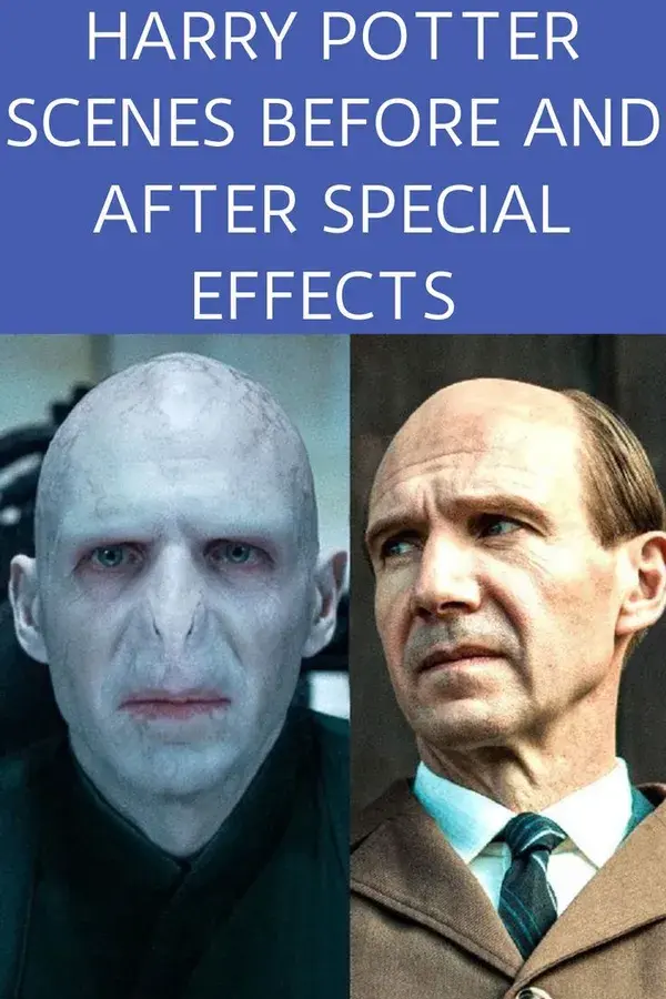 HARRY POTTER SCENES BEFORE AND AFTER SPECIAL EFFECTS