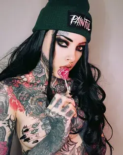 Goth Punk Beauty ~ Lilou Ciano