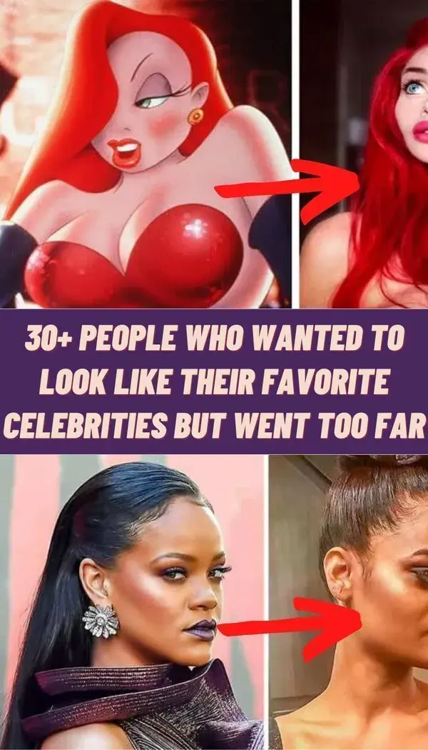 30+ People Who Wanted To Look Like Their Favorite Celebrities But Went Too Far