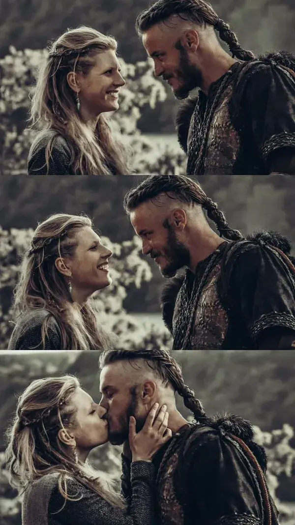 Ragnar and Lagertha together...