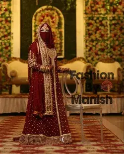 Hijabi Bridal look 2023