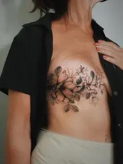 Post mastectomie tattoo