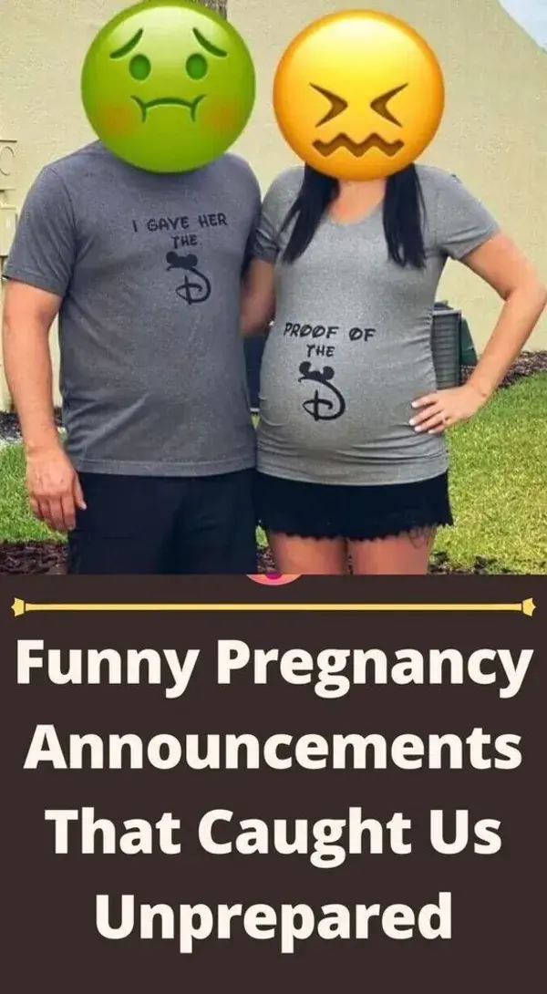 Funny Pregnancy Announcements That Caught Us Unprepared