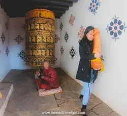 Chimi Lhakhang - the fertility temple in Bhutan