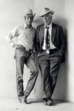 Paul Newman and Lee Marvin, Arizona 1972 by Terry O'Neill