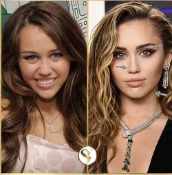 Miley Cirus Before/After
