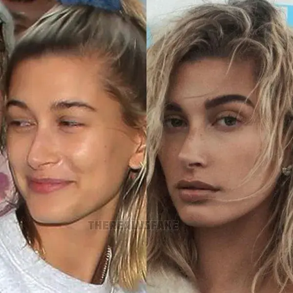 Hailey Baldwin: Reality vs Photoshop