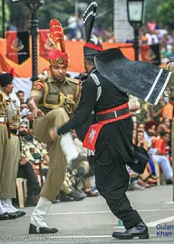 Wagah Border Live Parade Lahore