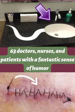 63 doctors, nurses, and patients with a fantastic sense of humor