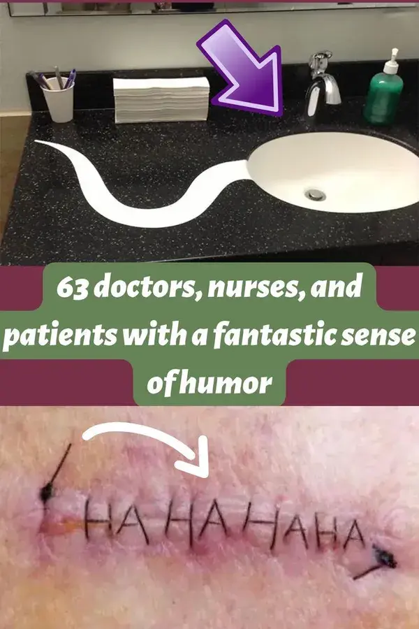 63 doctors, nurses, and patients with a fantastic sense of humor