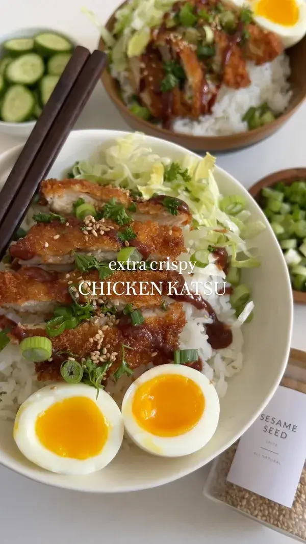 Chicken Katsu Bowls!