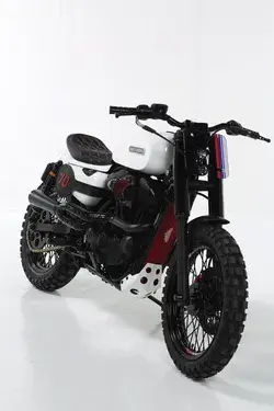 "Seventy" Sportster Scrambler