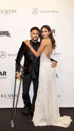 neymar jr y bruna marquei e