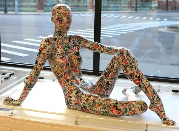 Mannequin 3 Art Sculpture by Denial- Daniel Bombardier