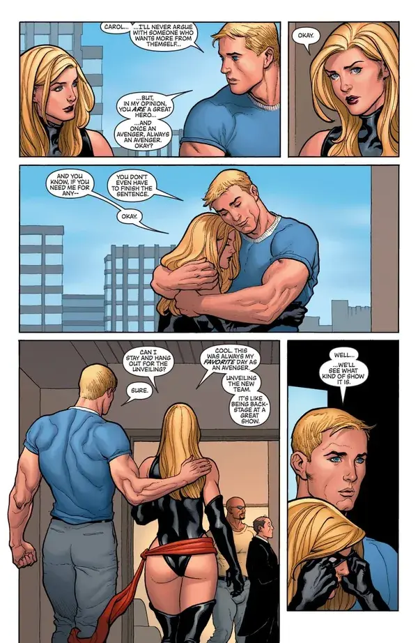 steve rogers carol danvers avengers