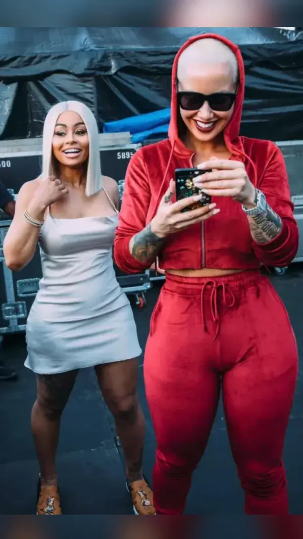 Amber Rose and Blac Chyna