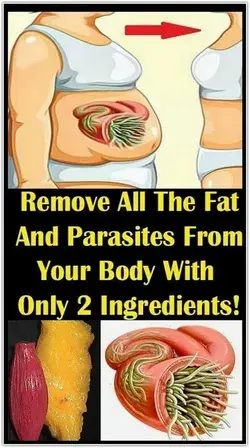 Remove All the FAT and PARASITES from Your Body With Only 2 Ingredients!