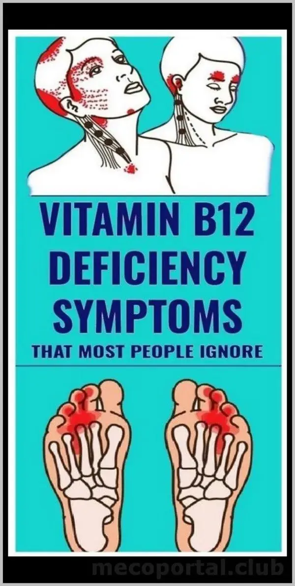 5 WARNING SIGNS OF VITAMIN B12 DEFICIENCY YOU SHOULD NEVER IGNORE