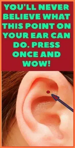 This Is What Happens When You Massage This Point On Your Ear