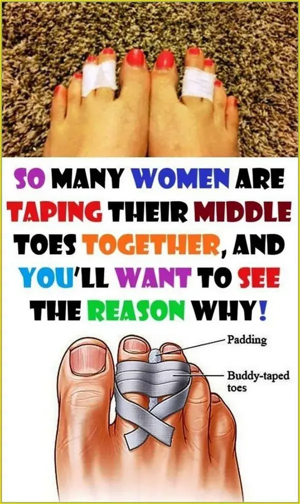 So Many Women Are Taping Their Middle Toes Together, and You’ll Want to See the Reason Why!