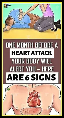 One Month Before a Heart Attack, Your Body Will Warn You — Here Are the 6 Signs