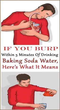 If You Burp Within 5 Minutes of Drinking Baking Soda and Water, Here’s What It Means!