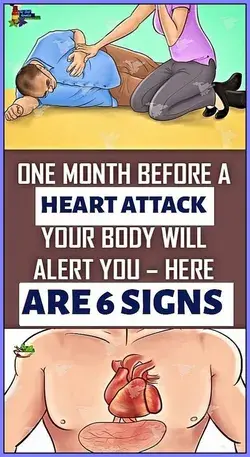 One Month Before a Heart Attack, Your Body Will Warn You � Here are the 6 Signs