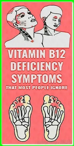 5 WARNING SIGNS OF VITAMIN B12 DEFICIENCY YOU SHOULD NEVER IGNORE