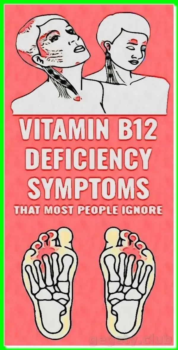 5 WARNING SIGNS OF VITAMIN B12 DEFICIENCY YOU SHOULD NEVER IGNORE