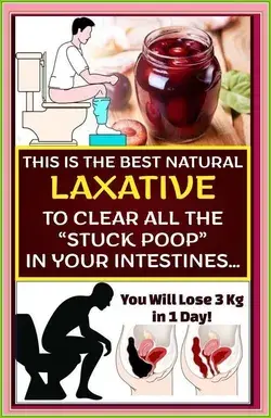 The Best Natural Laxative To Clear All The �Stuck Poop�You Will Lose 3 Kg In 1 Day!