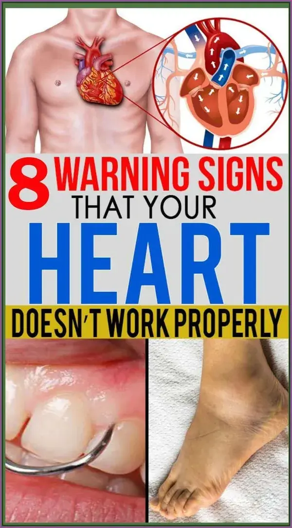 6 Warning Signs That Indicate Your Heart Doesn’t Work As It Should