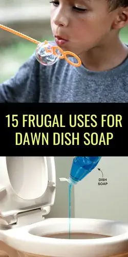 15 Frugal Uses For Dawn Dish Soap