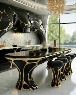 Luxury kitchen interior