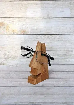 Easy glasses holder and arteble woodworking home