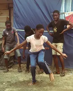 Kids From Africa Dancing