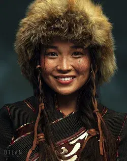 Mongolian girl